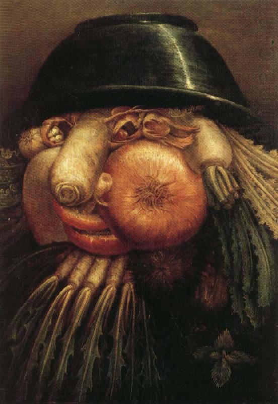 Giuseppe Arcimboldo Vegetables in a Bowl or The Vegetable Gardener china oil painting image
